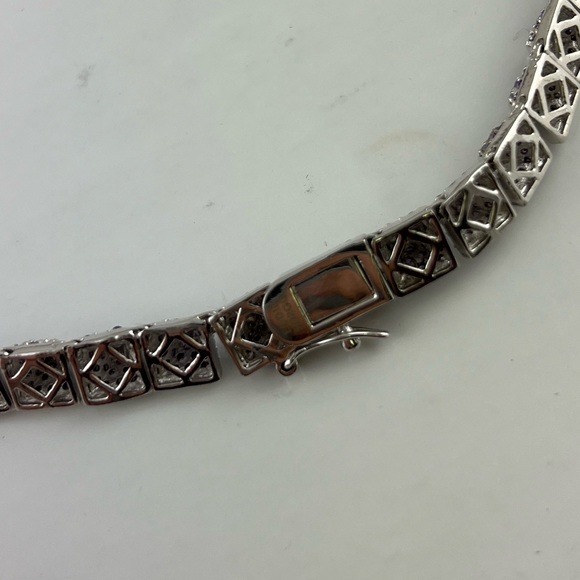 Eddie Borgo Purple Pyramid Pave Necklace - Picture 3 of 3